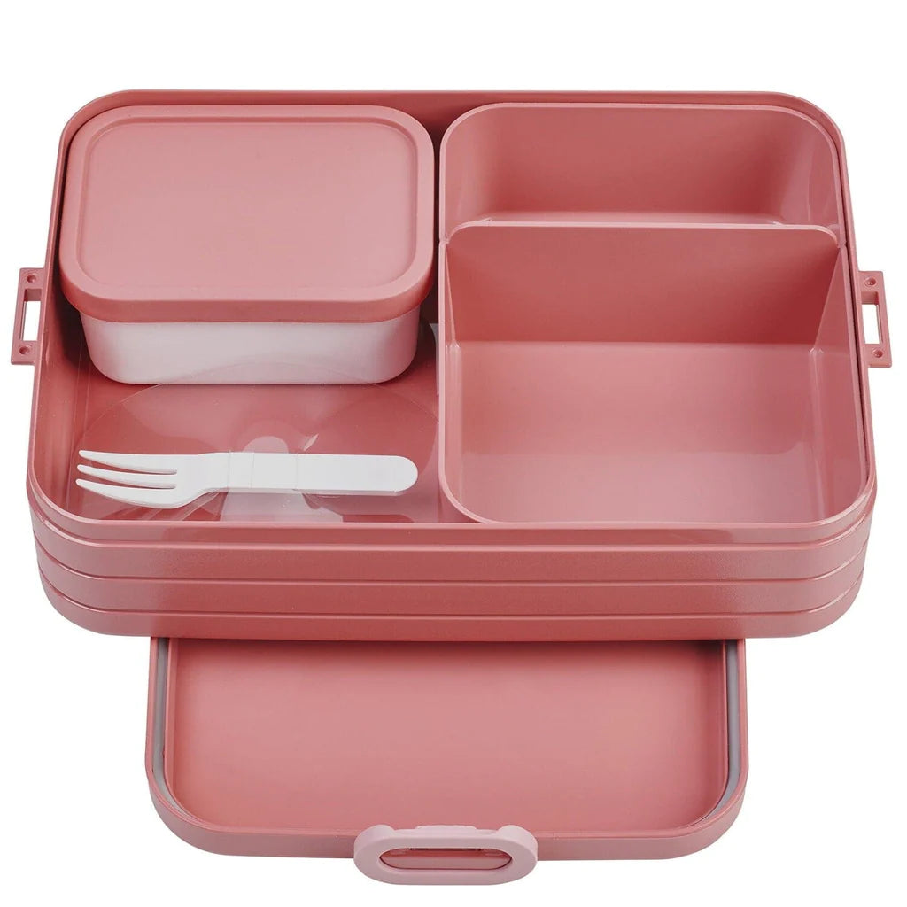 Lonchera Bento grande rosada