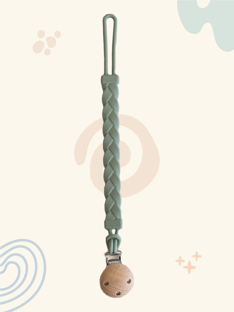 Portachupete Trenza Verde