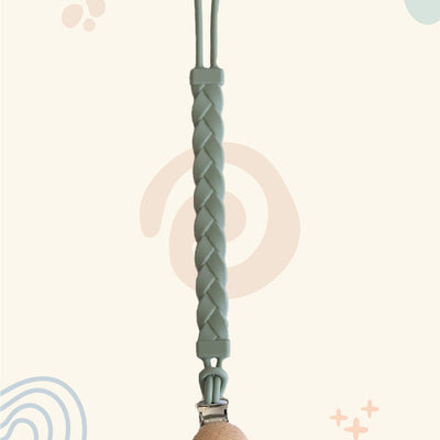 Portachupete Trenza Verde