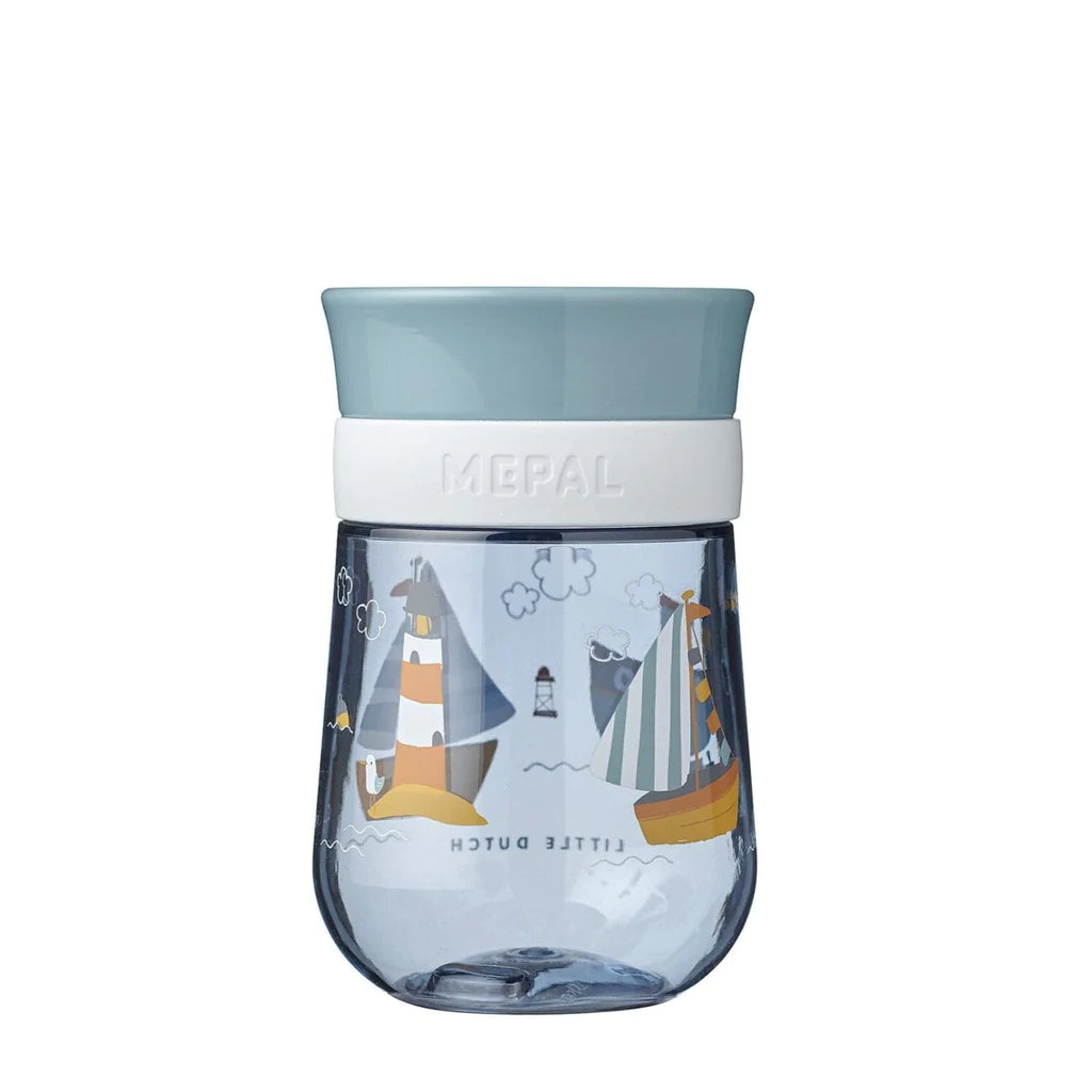 Vaso de entrenamiento 360 Azul con barcos