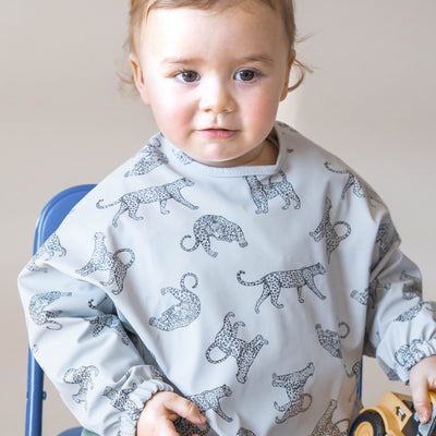 Babero  Gris Cheetah