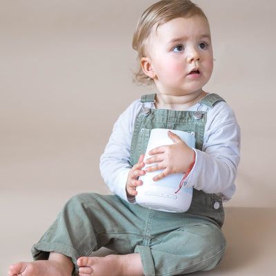 Máquina de Ruido blanco y Lámpara de noche manejable por wifi.
