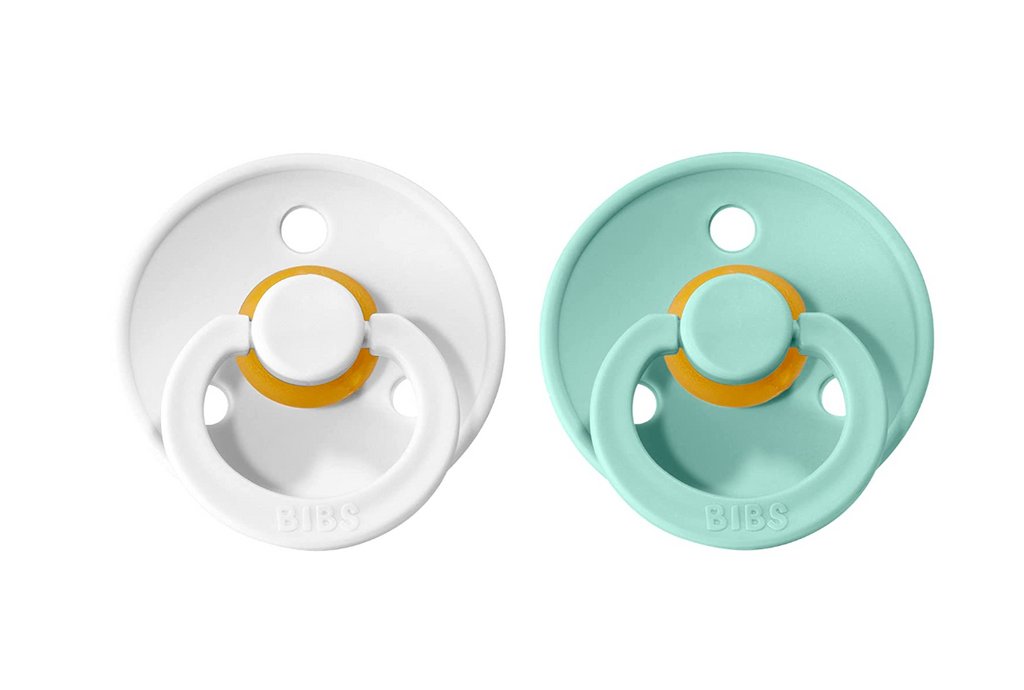 Bibs blanco & menta