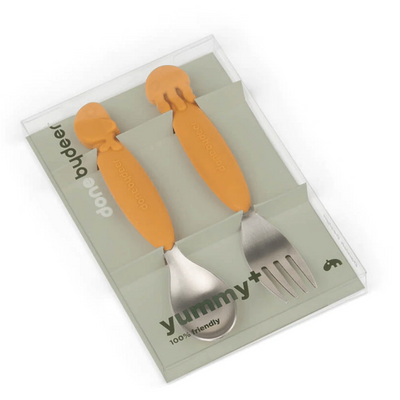 Set cuchara y tenedor Yummy Plus