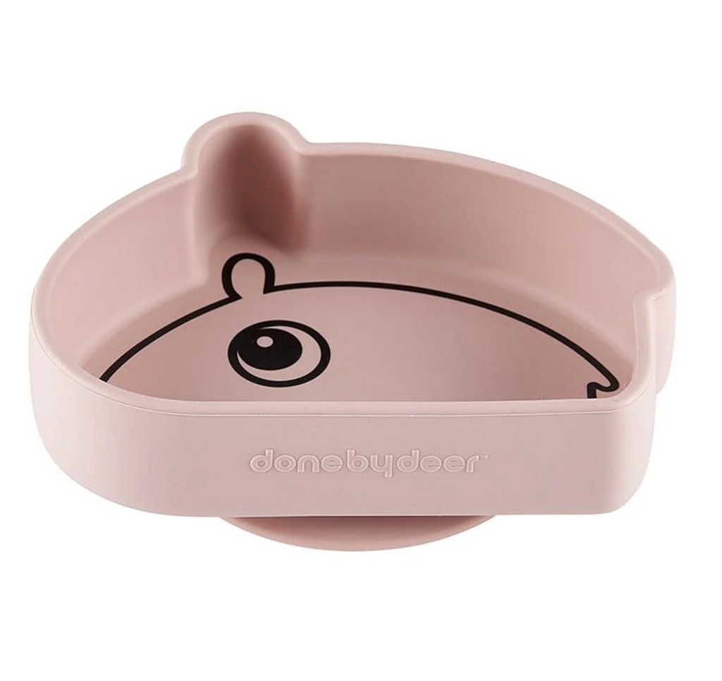 Bowl antideslizante de silicona Ozzo  Rosa