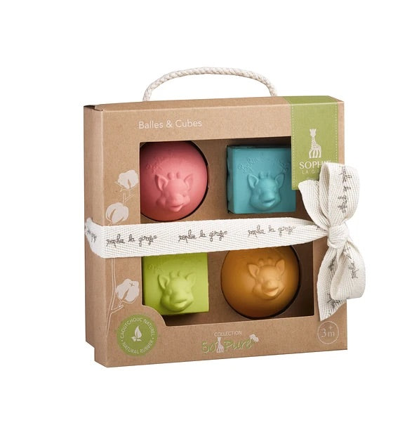 Set de juego cubos y pelotas Sophie la Girafe