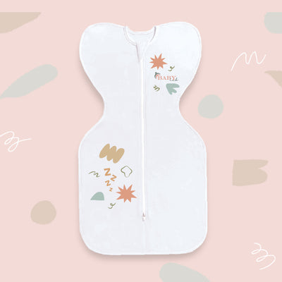 Swaddle arms up (tog 1,0)algodón orgánico (Etapa 1)