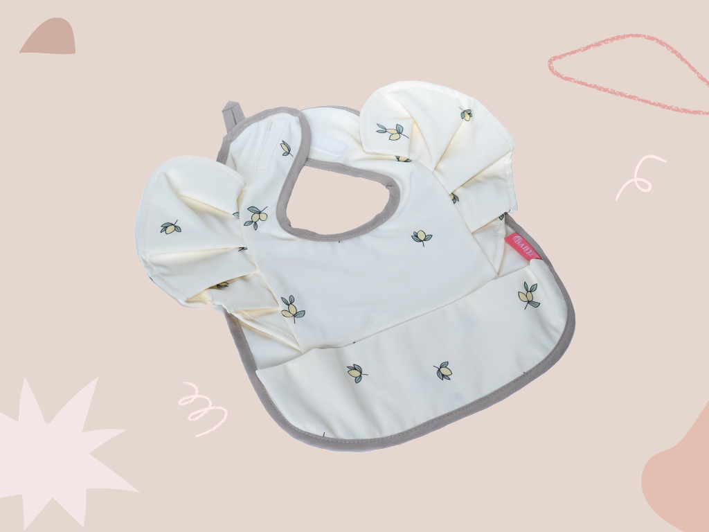 Babero Corto Ivory Limones