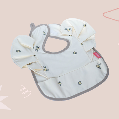 Babero Corto Ivory Limones