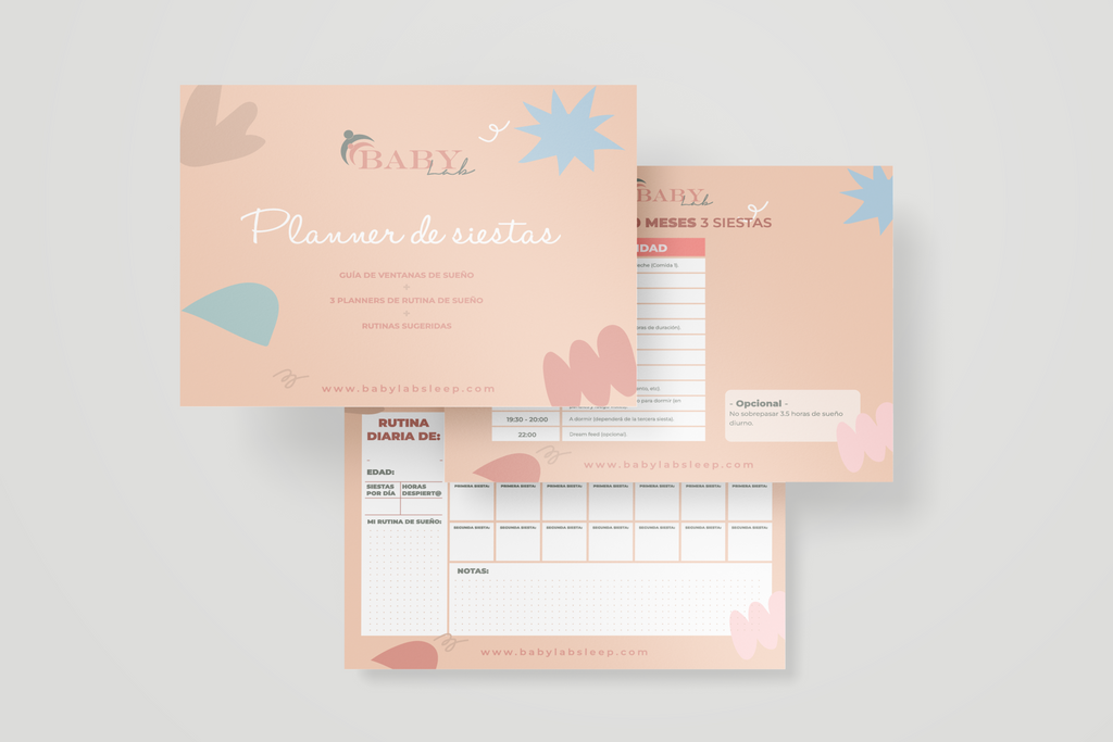 Planner descargable de siestas y rutina Baby Lab.