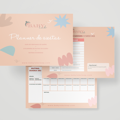 Planner descargable de siestas y rutina Baby Lab.