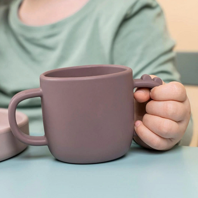 Set de Vajilla Rosa viejo Pekaboo Friends